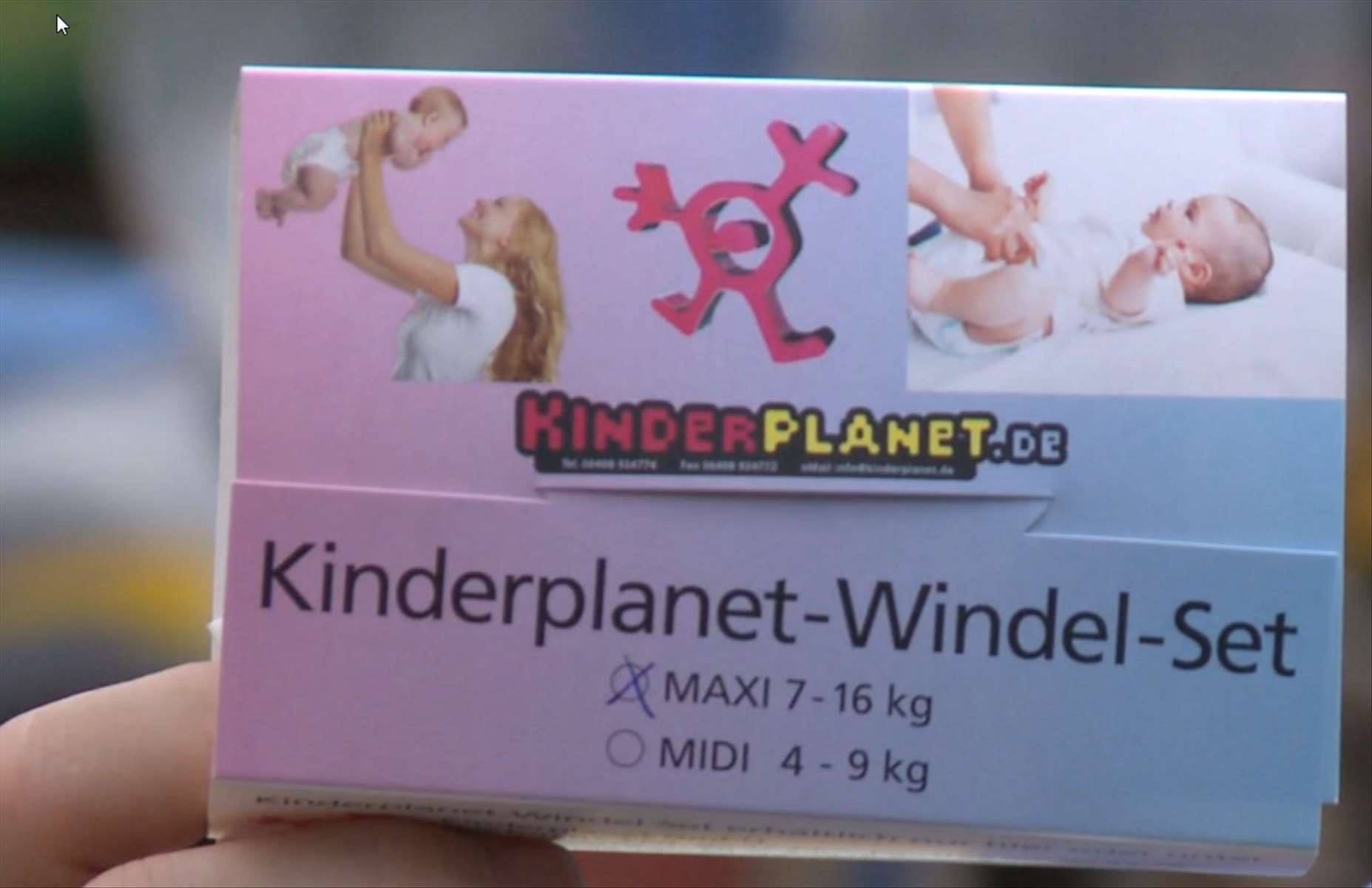 Kinderplanet Windelset Maxi