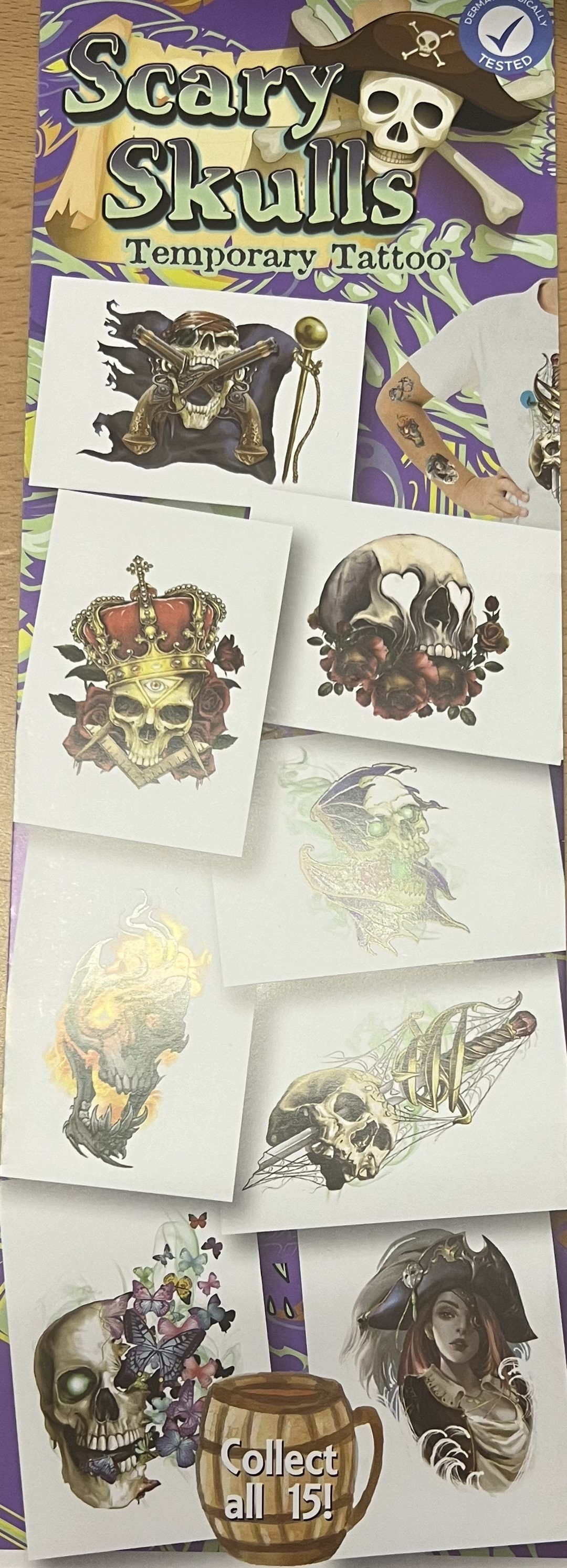 Scary Skulls Tattoo