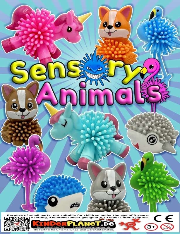 Sensory Animals in 50mm Kapsel