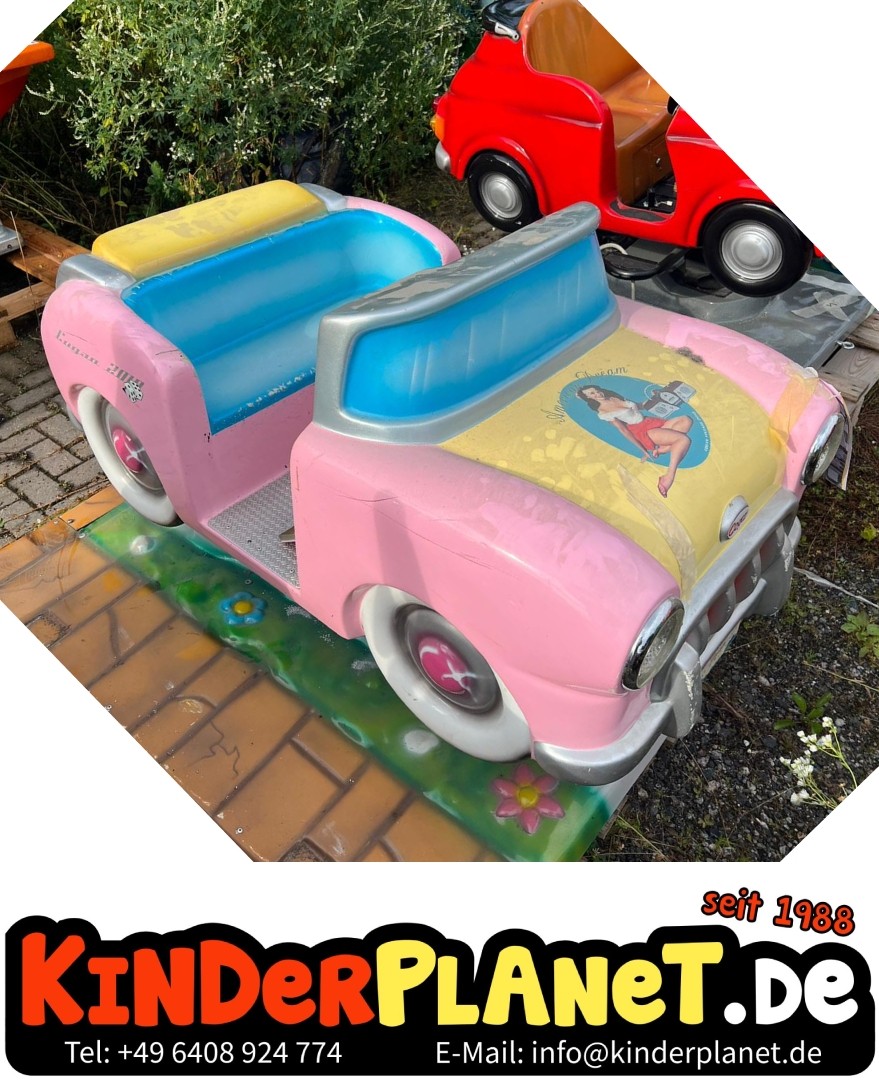 Corvette Cabrio in Rosa