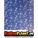 Geschenkpapier Happy Birthday Blau