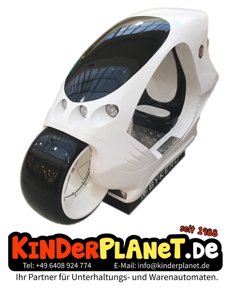 Futuristisches Super-Rennbike mit LED