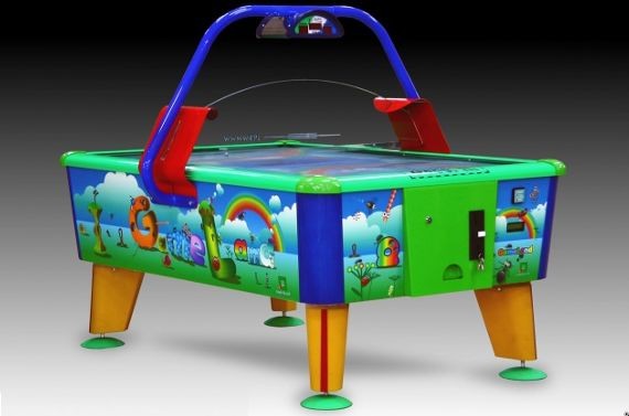 Airhockey-Tisch für Kinder im bunten Design Game