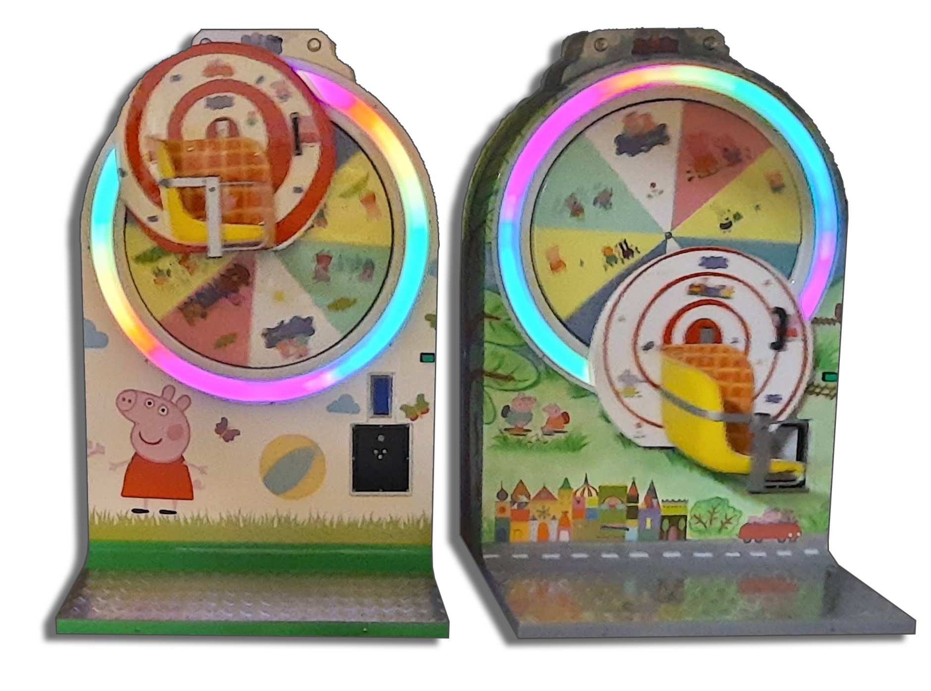 Music Wheel Pink Pig mit LED