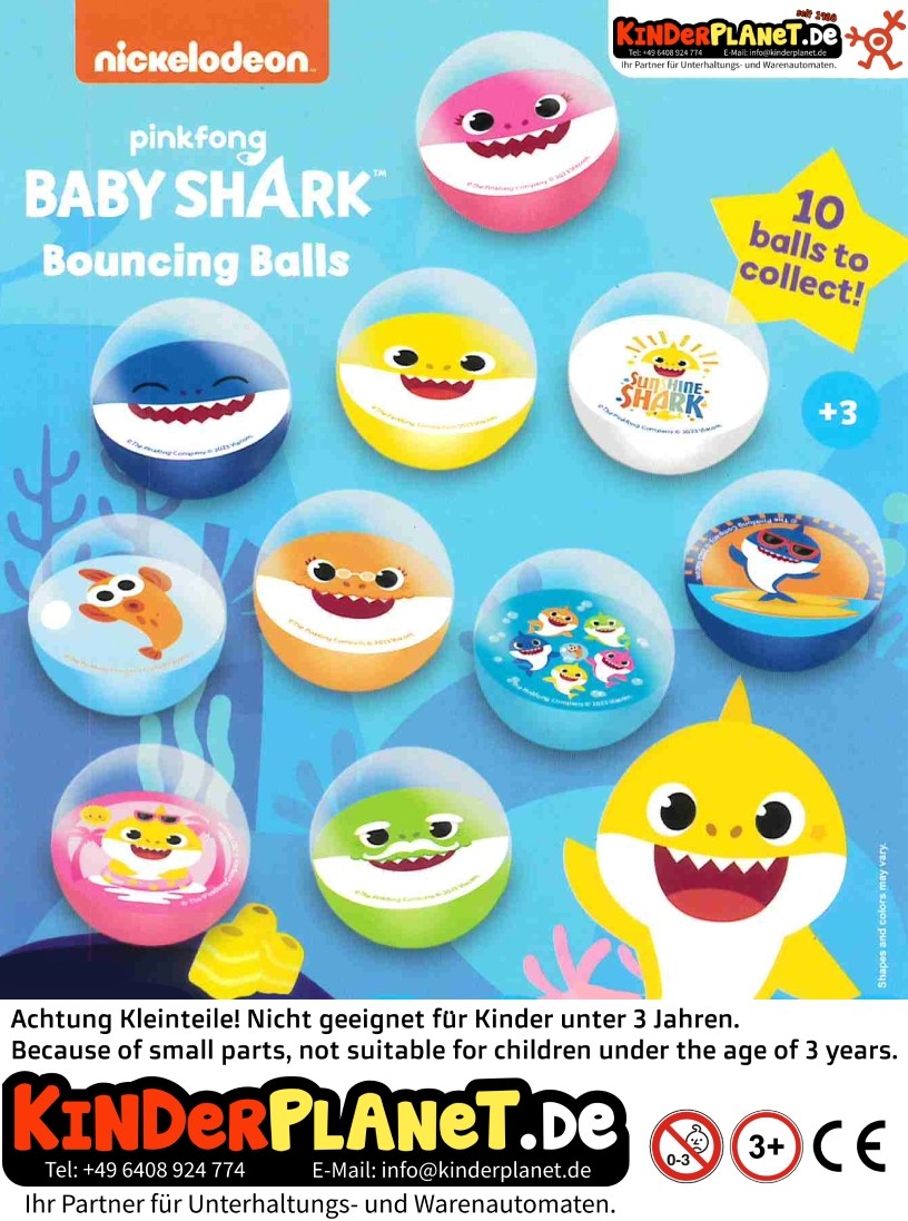 Flummis Baby Shark 32mm