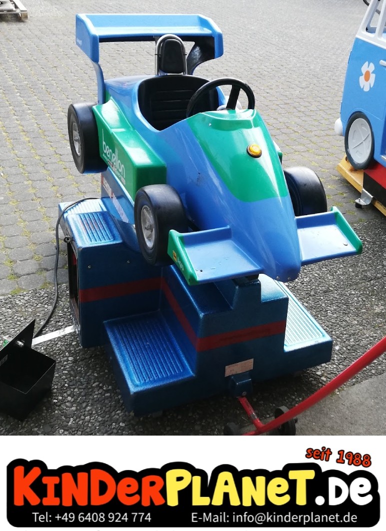 Für Bastler: Formel Sprint Auto in Blau