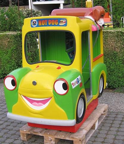 Hank der Hot Dog Verkaufsbus