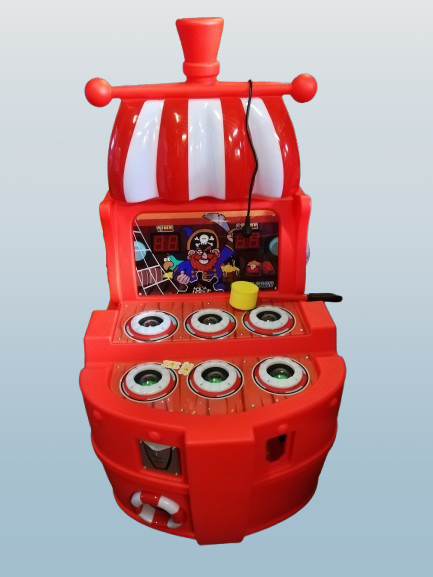 NEU! LED-Hammerspiel "Pirat" in Rot
