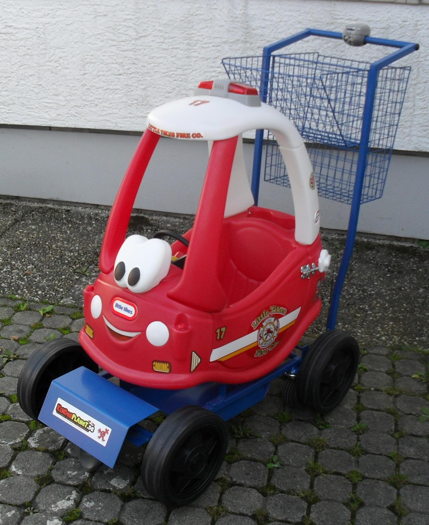 Kinder-Einkaufswagen "Feuerwehr"