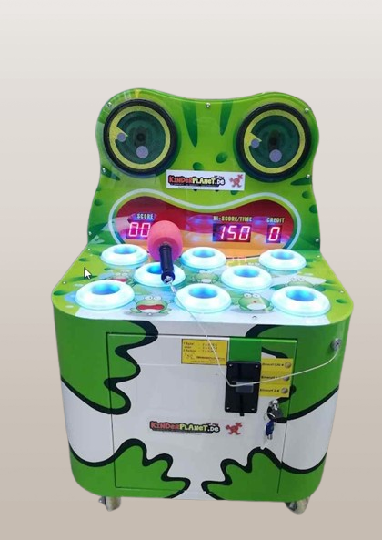 LED-Froschhammerspiel in Grün