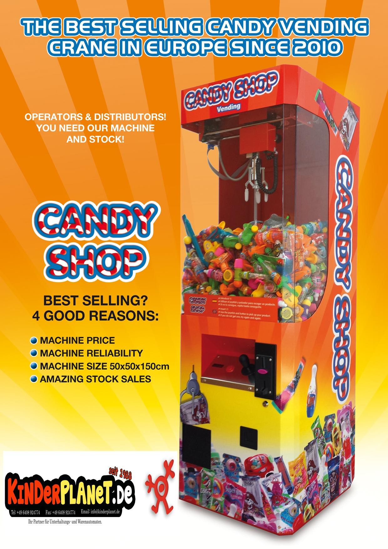 Candy Shop Aktionsgerät
