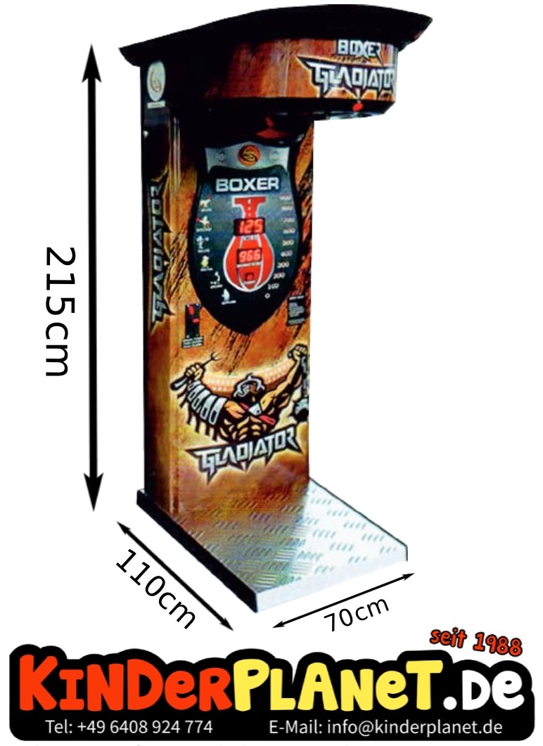 Boxautomat im Gladiator Design