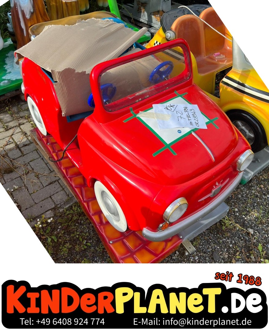 Cabrio Oldtimer Auto in Rot