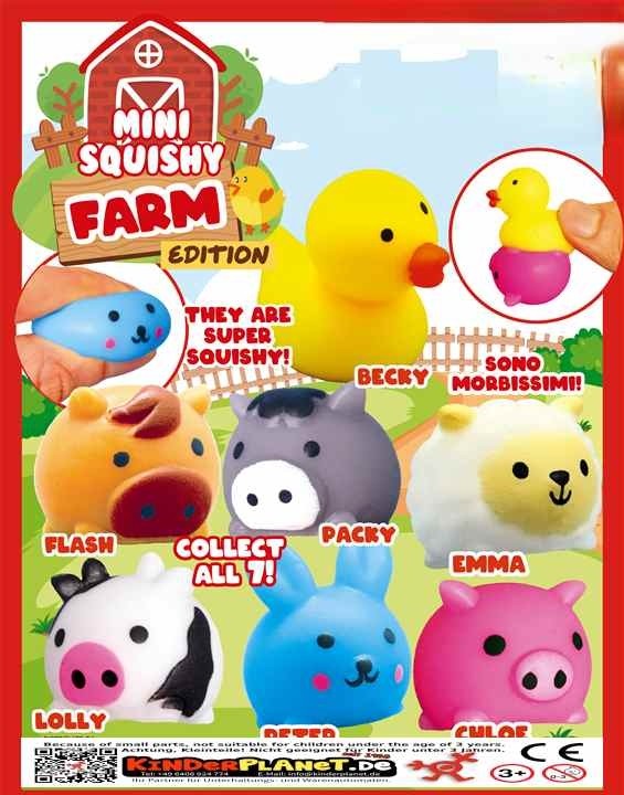 Mini Squishy Farm Edition in 55mm Kapsel