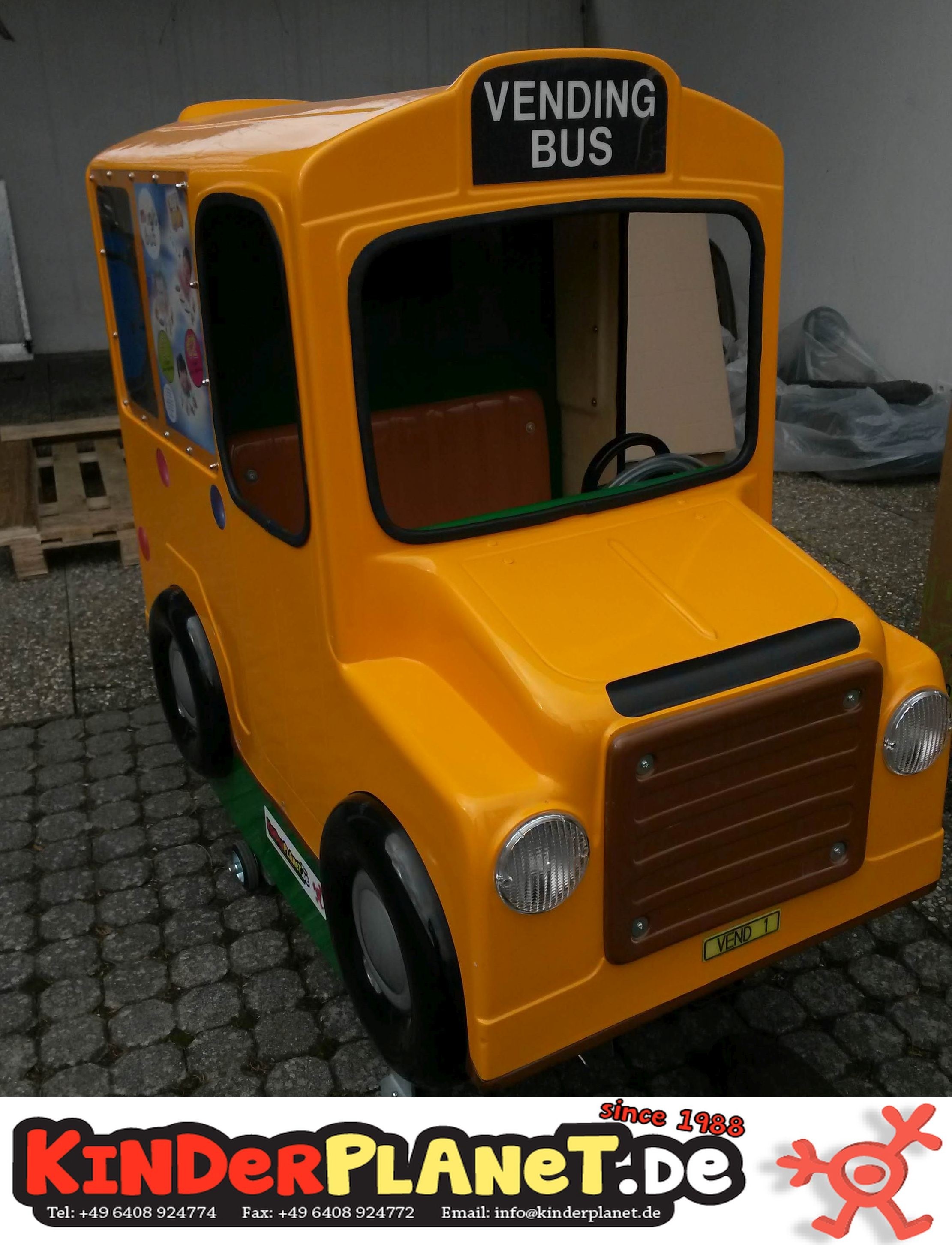 Vending Bus - Schulbus mit Spielzeugausgabe