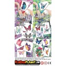 Glitter Schmetterlings Tattoo