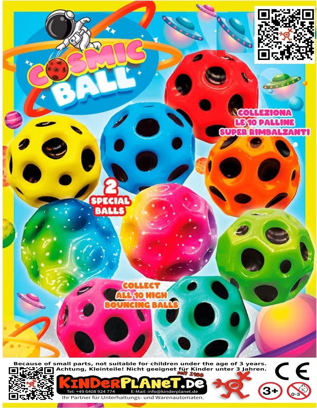 Cosmic Ball in 90 mm Kapsel