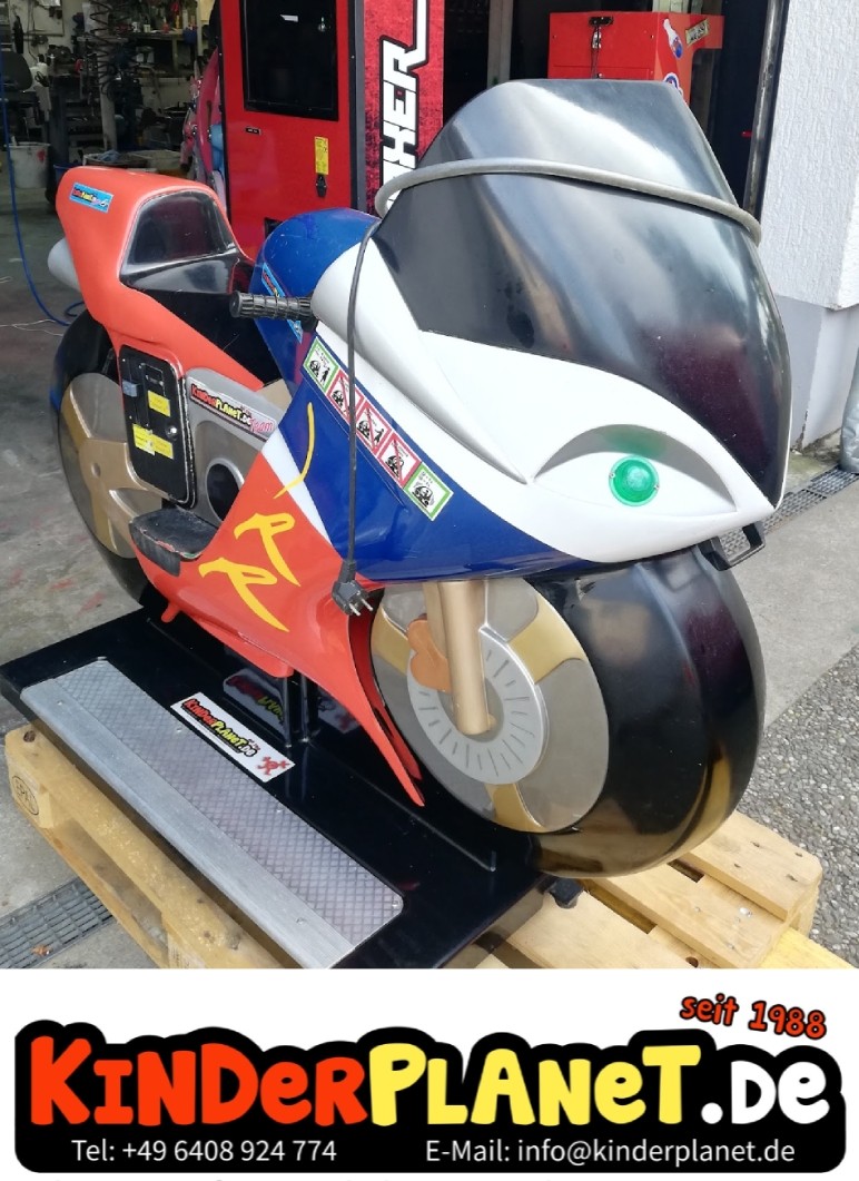 Für Bastler: I-Racer Simulator - Motorrad mit Monitor