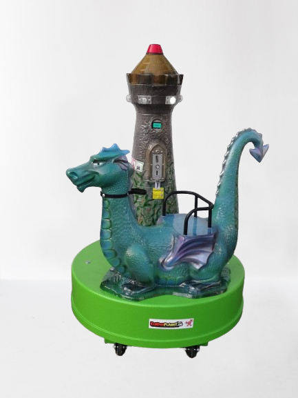 Drachenkarussell mit Rapunzelturm