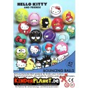 Hello Kitty und Freunde Flummis 45mm 